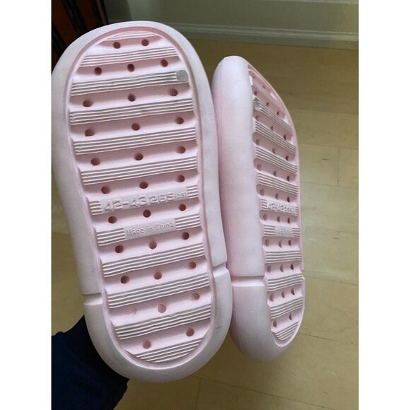 Religious comfort "romi" Women's pink pillow slide sandals sz 42-43 (US 12) - Picture 5 of 8